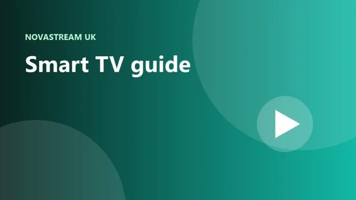 Illustration of a Smart TV showing a streaming app